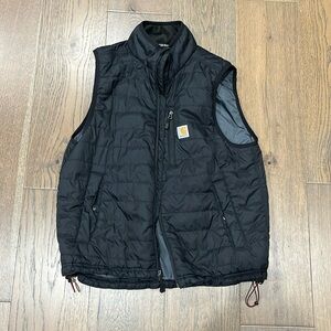 Carhartt Rain Defender full zip vest // Black // Size L